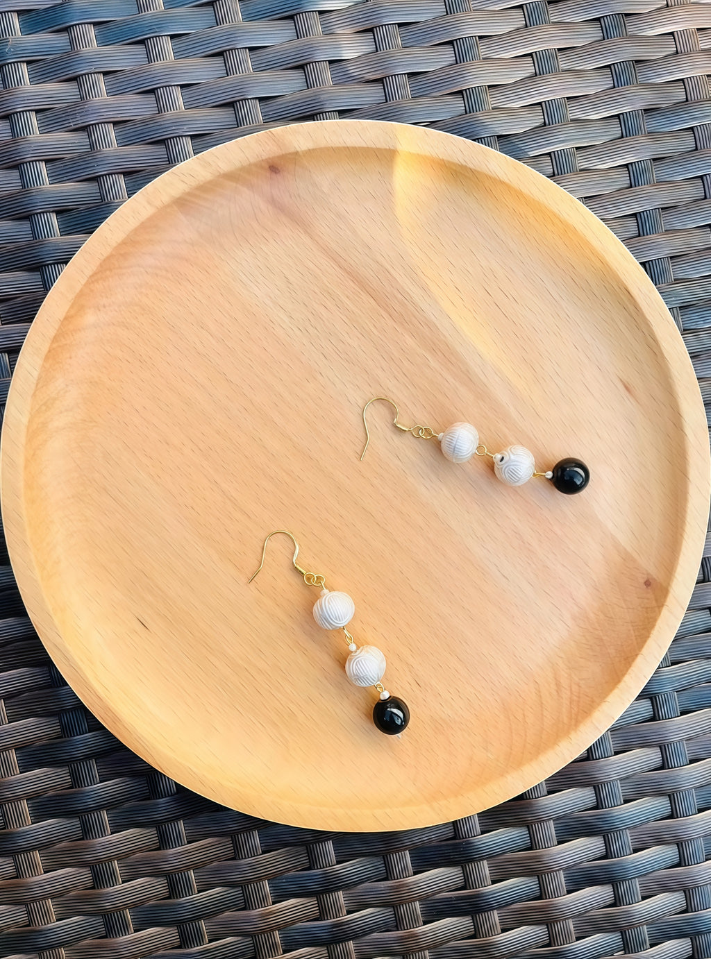 Silver - Onyx Dangle