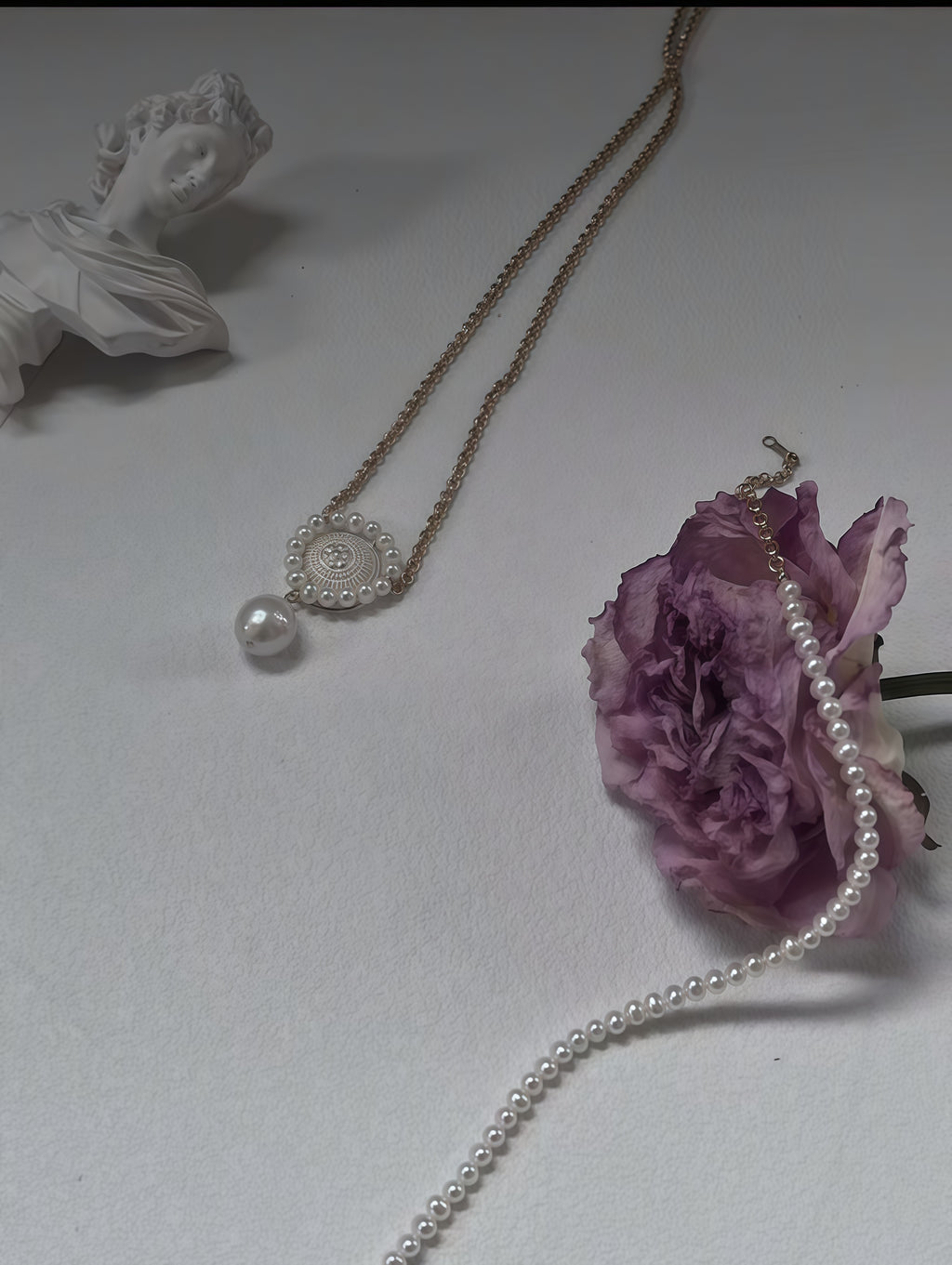 Sunflower Pearl Chain