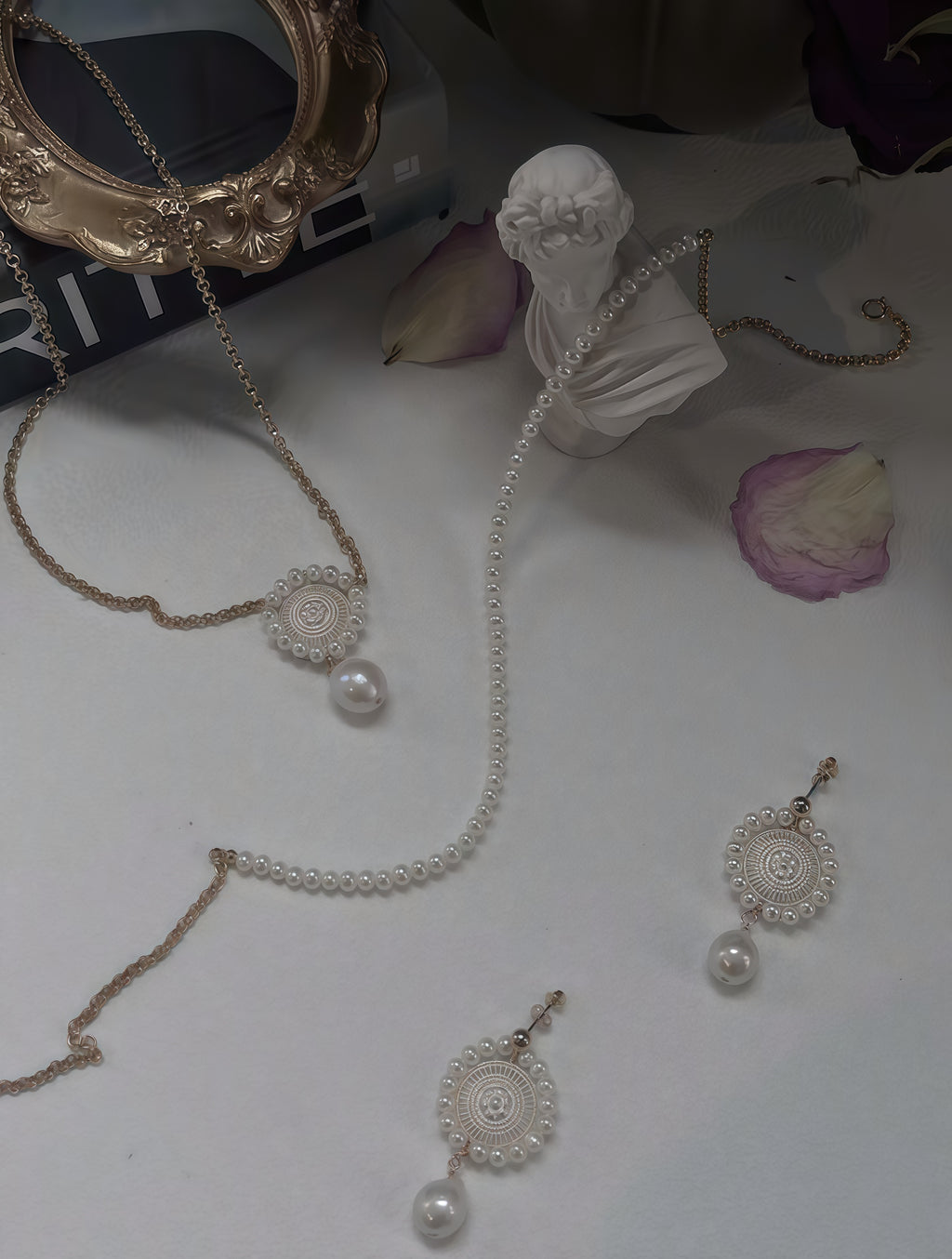 Sunflower Pearl Chain