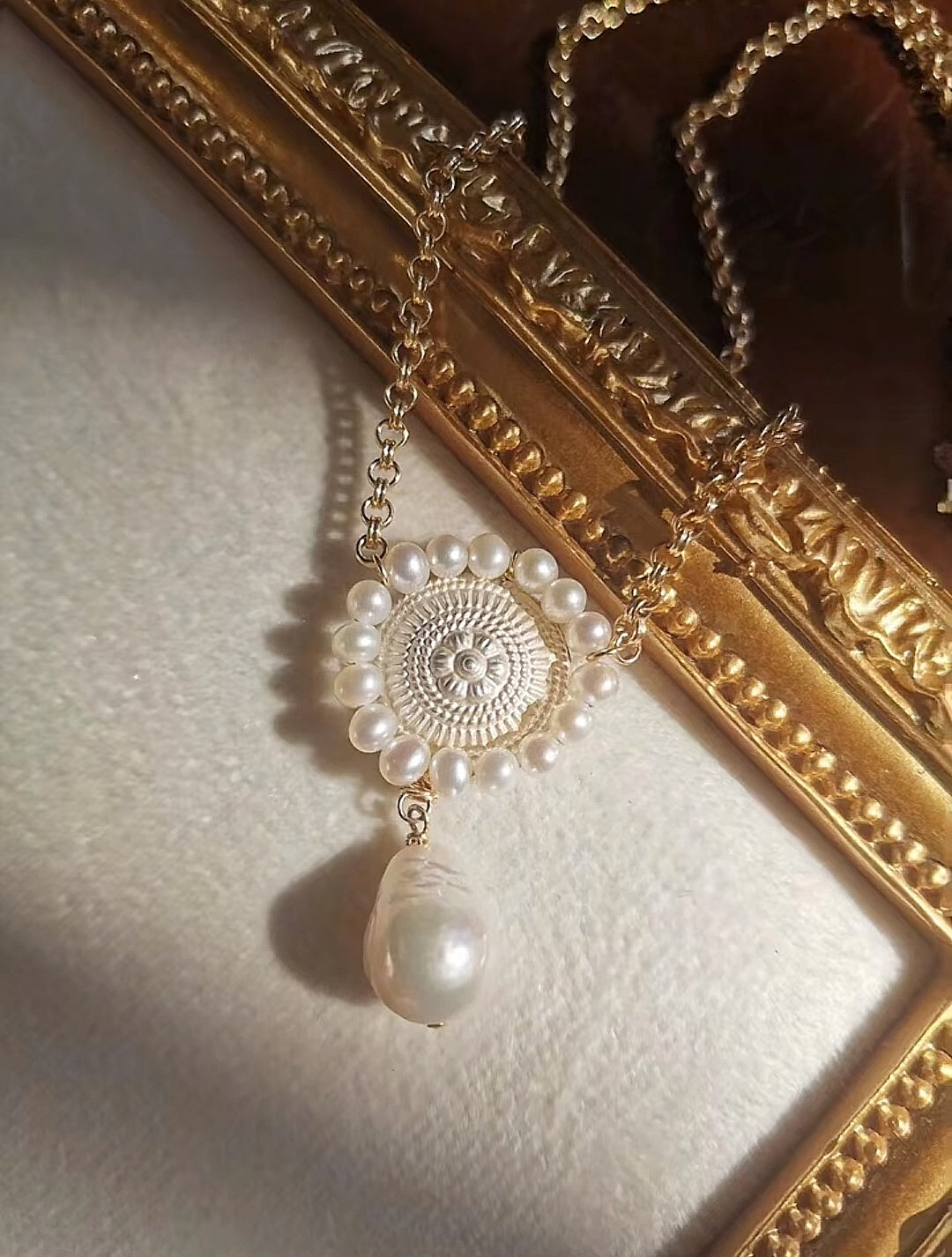 Sunflower Pearl Chain